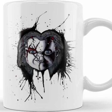 Baskı Dükkanı Chucky Horror Kupa Bardak
