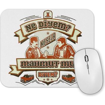 Baskı Dükkanı Cicek Abbas Mouse Pad