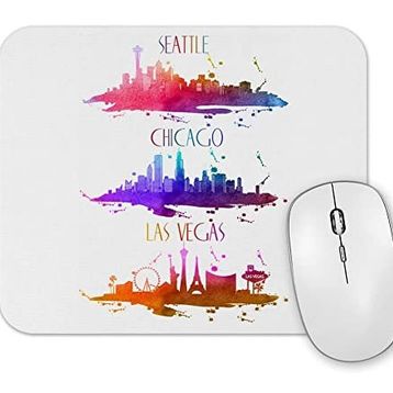 Baskı Dükkanı Cidades Mouse Pad