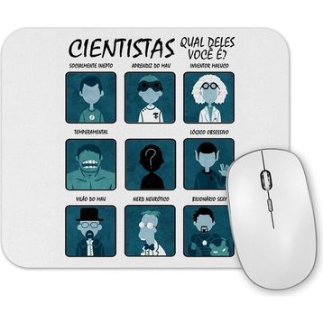Baskı Dükkanı Cientistas Mouse Pad