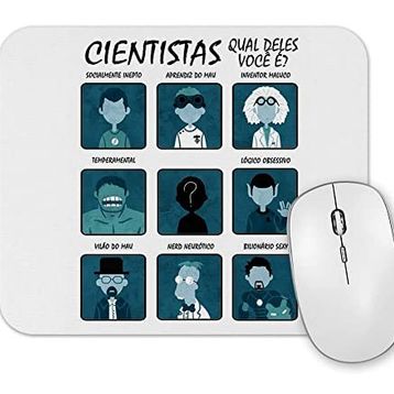Baskı Dükkanı Cientistas Mouse Pad