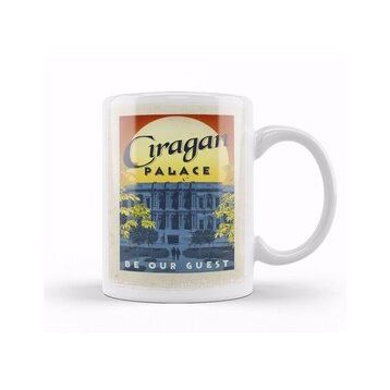 Baskı Dükkanı Çırağan Sarayı Kupa Bardak