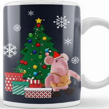 Baskı Dükkanı Clanger Around the Christmas Tree Kupa