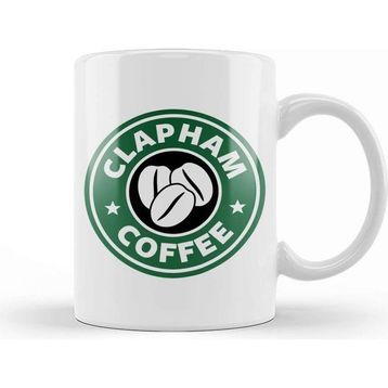 Baskı Dükkanı Clapham Coffee Starbucks Kupa