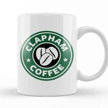Baskı Dükkanı Clapham Coffee Starbucks Kupa