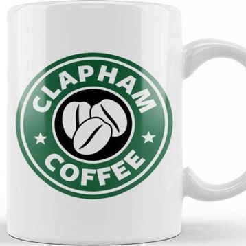 Baskı Dükkanı Clapham Coffee Starbucks Kupa