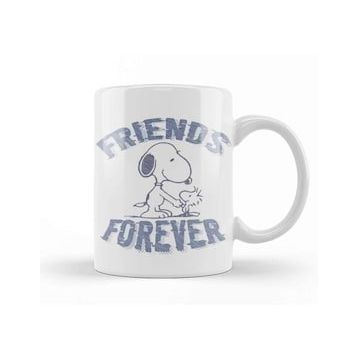 Baskı Dükkanı Classic Friend Ship Snoopy Kupa