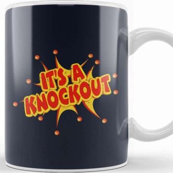 Baskı Dükkanı Classic Its a Knockout Logo Kupa