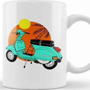Baskı Dükkanı Classic Taste Vespa Kupa