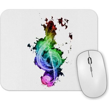 Baskı Dükkanı Clave De Sol Müzik Nota Mouse Pad