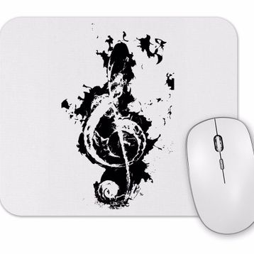 Baskı Dükkanı Clave De Sol Müzik Nota Mouse Pad