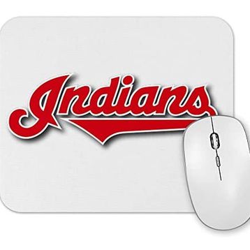 Baskı Dükkanı Cleveland Indians Logo Mouse Pad