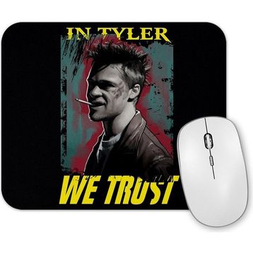 Baskı Dükkanı Clube Da Luta Tyler Durden We Trust Mouse Pad