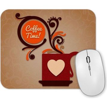Baskı Dükkanı Coffe Take a Break Its Coffee Time Mouse Pad