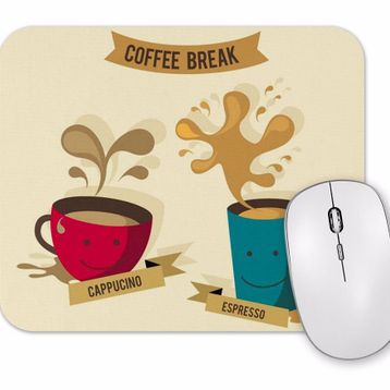 Baskı Dükkanı Coffee Break Mouse Pad