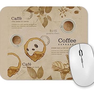 Baskı Dükkanı Coffee Espresso Mouse Pad