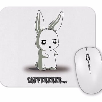 Baskı Dükkanı Coffee Zombie Mouse Pad