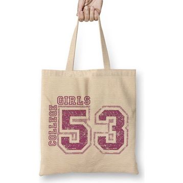 Baskı Dükkanı College 53 Bez Çanta