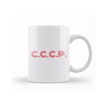 Baskı Dükkanı Communist Cccp Red Font Kupa Bardak