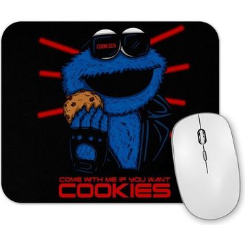 Baskı Dükkanı Cookie Monster the Cookienator Mouse Pad