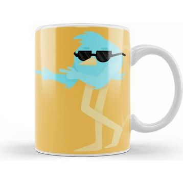 Baskı Dükkanı Cool Bird 01 Kupa Bardak