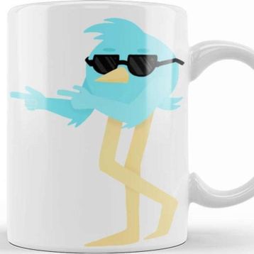 Baskı Dükkanı Cool Bird Kupa Bardak
