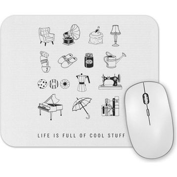 Baskı Dükkanı Cool Stuff Branca Mouse Pad