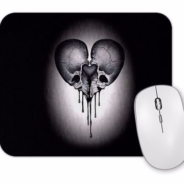 Baskı Dükkanı Coraçao Skull Mouse Pad