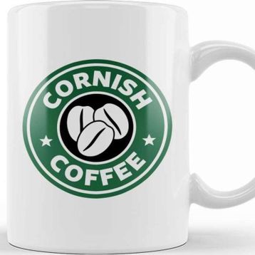 Baskı Dükkanı Cornish Coffee Kupa Bardak