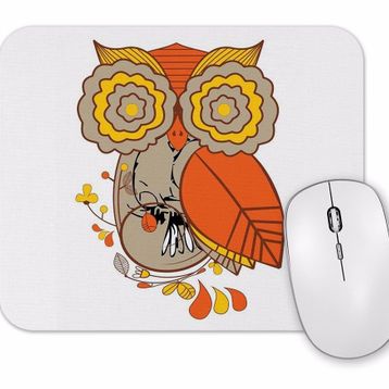 Baskı Dükkanı Coruja Baykuş Mouse Pad