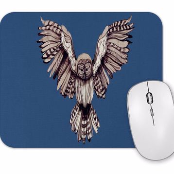 Baskı Dükkanı Coruja Mouse Pad