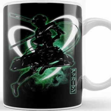 Baskı Dükkanı Cosmic Captain Levi Kupa