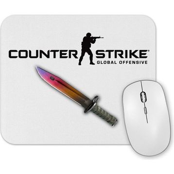 Baskı Dükkanı Counter Strike Cs Go Fade Knife Mouse Pad