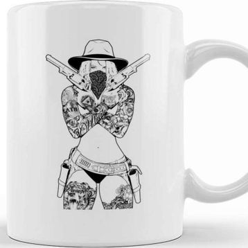 Baskı Dükkanı Cowgirl Kupa