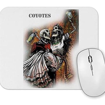 Baskı Dükkanı Coyotes Caveira 1234 Mouse Pad