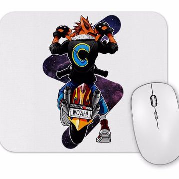 Baskı Dükkanı Crash Bandicoot Badass Mouse Pad