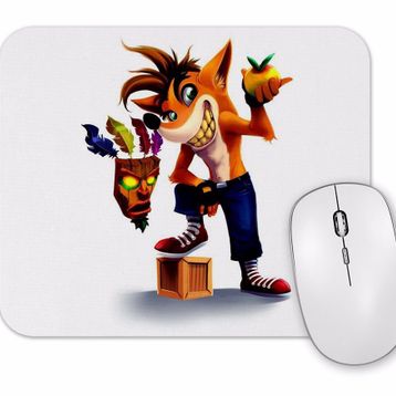 Baskı Dükkanı Crash Mouse Pad