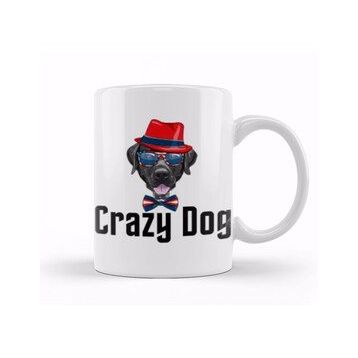 Baskı Dükkanı Crazy Dog Kupa