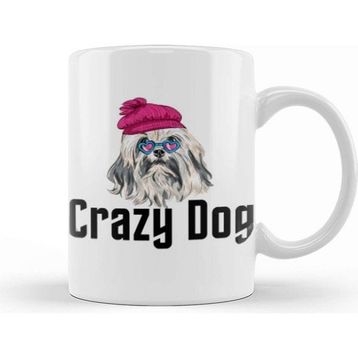 Baskı Dükkanı Crazy Dog Kupa