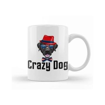 Baskı Dükkanı Crazy Dog Kupa