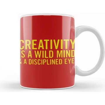 Baskı Dükkanı Creativity is a Wild Mind Kupa