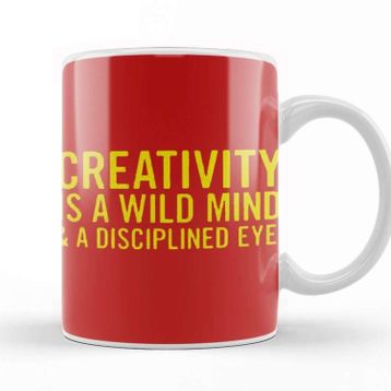 Baskı Dükkanı Creativity is a Wild Mind Kupa