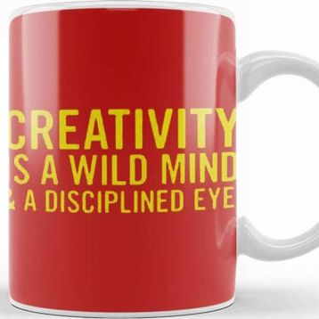 Baskı Dükkanı Creativity is a Wild Mind Kupa