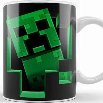Baskı Dükkanı Creeper Creeping Minecraft Creeper Kupa