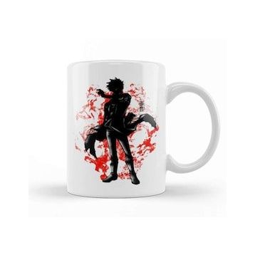 Baskı Dükkanı Crimson Blue Flames Kupa