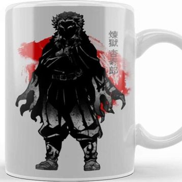 Baskı Dükkanı Crimson Kyojuro Kupa