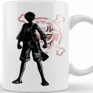 Baskı Dükkanı Crimson Luffy 1 Kupa