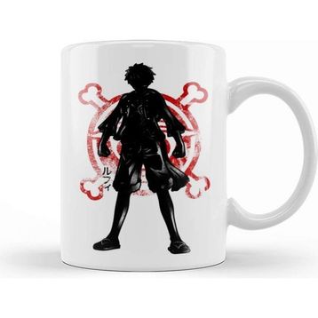 Baskı Dükkanı Crimson Luffy Kupa