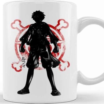 Baskı Dükkanı Crimson Luffy Kupa