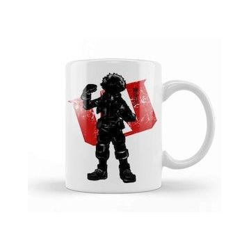 Baskı Dükkanı Crimson Midoriya Kupa